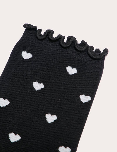 Chaussettes noir femme