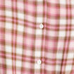 Chemise manches courtes nouée rose femme