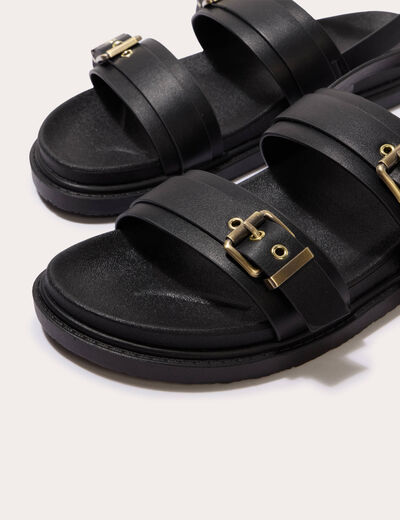 Sandales noir femme