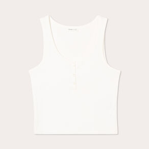 debardeur sans manches ecru femme Débardeur sans manches ecru femme