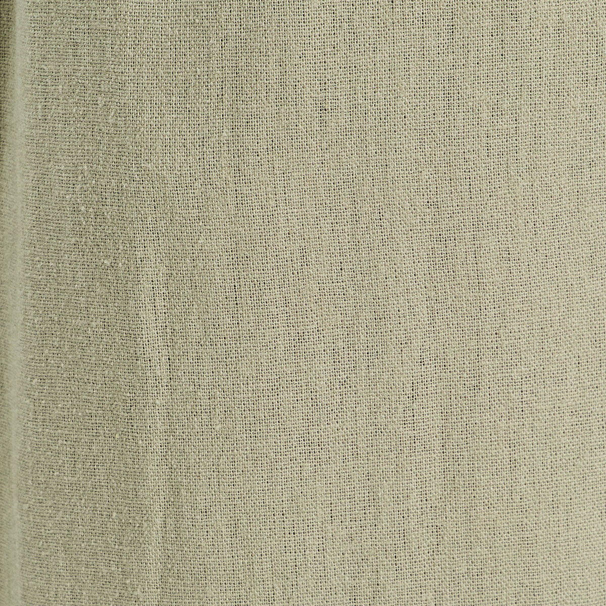 Pantalon large ceinturé contenant du lin vert kaki femme