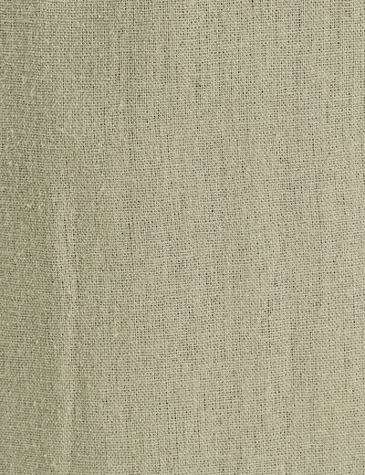 Pantalon large ceinturé contenant du lin vert kaki femme