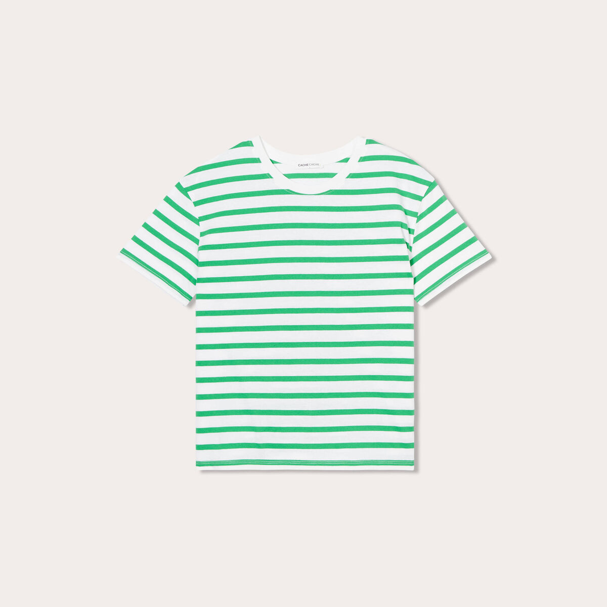 T-shirt manches courtes blanc femme