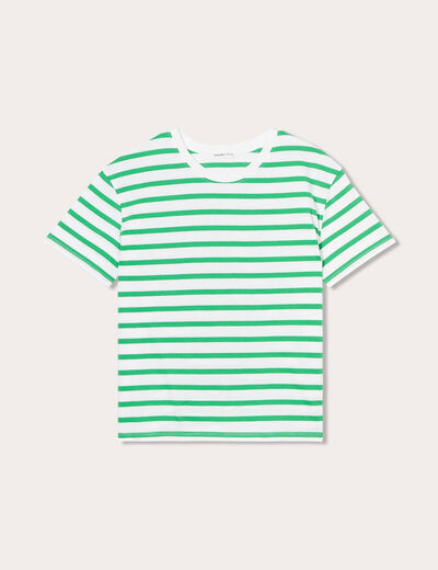 T-shirt manches courtes blanc femme