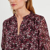 Blouse manches longues noir femme
