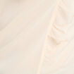 Blouse volants ecru femme