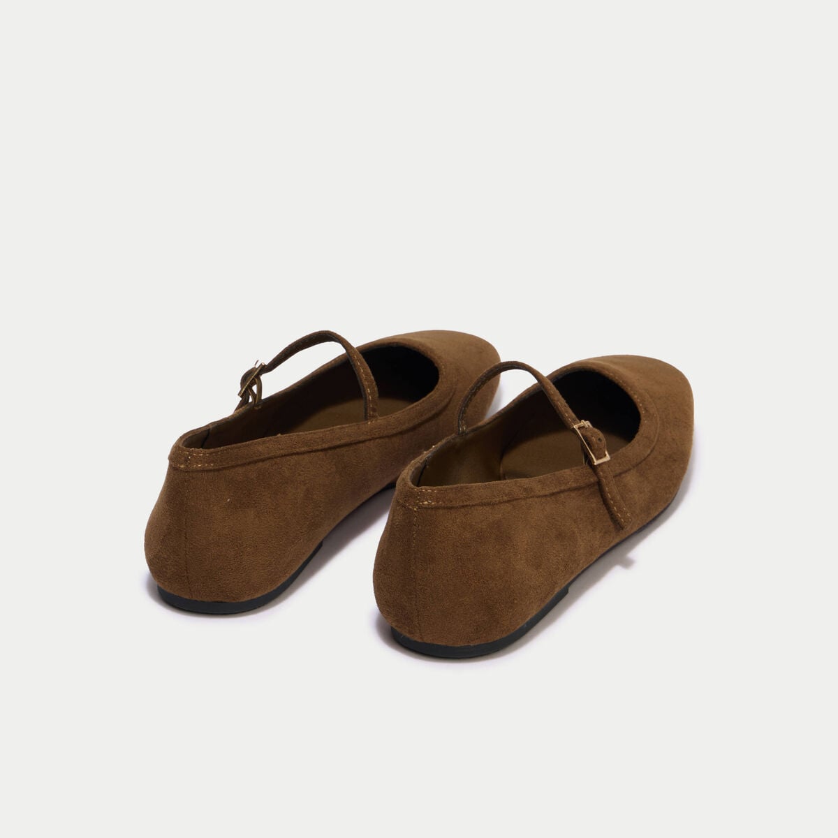 Ballerines marron femme
