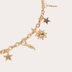 Ceinture chaine couleur or femme