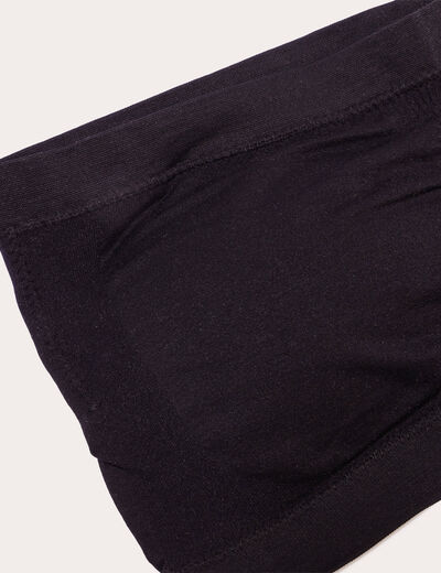 Lot 2 soutiens-gorge bandeau noir femme