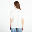 T-shirt col rond manches courtes ecru femme