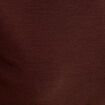 T-shirt c&ocirc;tel&eacute; ajust&eacute; manches courtes marron fonc&eacute; femme