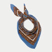Foulard marron femme