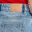 Jeans droit 5 poches denim double stone femme