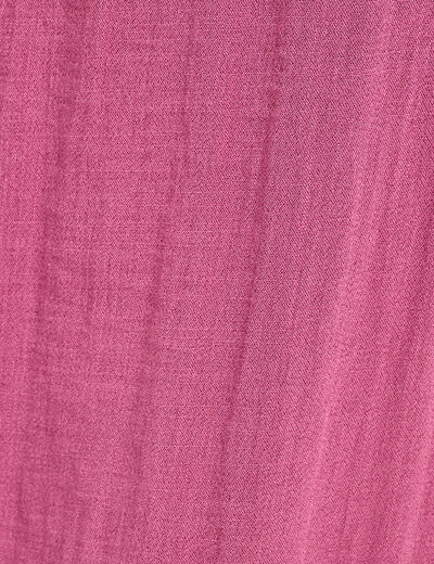 Pantalon large fluide prune femme