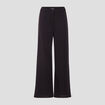 Pantalon large noir femme