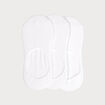 Lot 3 paires couvre pieds blanc femme