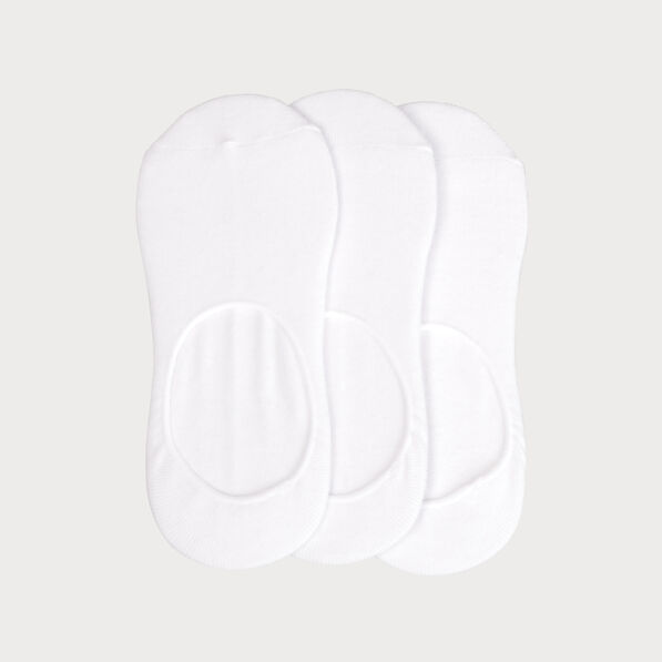 Lot 3 paires couvre pieds blanc femme