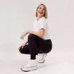 Jeans skinny ultra stretch 2 tailles denim noir femme
