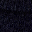 Pull col rond manches longues bleu marine femme