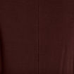 T-shirt col bateau manches longues marron fonc&eacute; femme