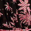 Combinaison pantalon large noir femme
