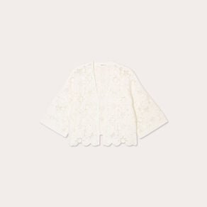 gilet aspect crochet ecru femme Gilet aspect crochet ecru femme