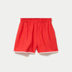 Short rouge femme