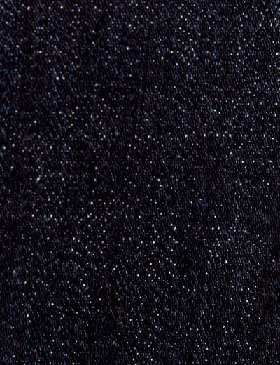 Robe droite zippée en jean denim brut femme
