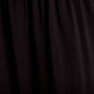 Robe longue évasée noir femme