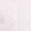 Chemise cintr&eacute;e manches longues blanc femme