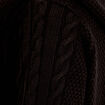 Gilet manches longues noir femme