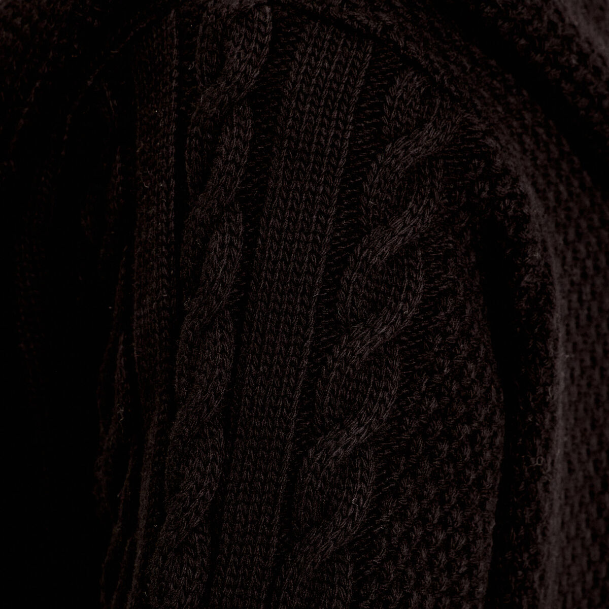 Gilet manches longues noir femme