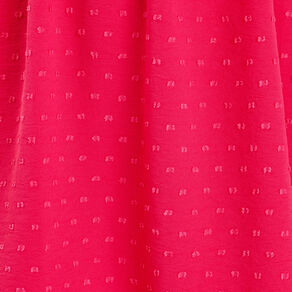 robe evasee fluide plumetis rose fushia femme Robe évasée fluide plumetis rose fushia femme