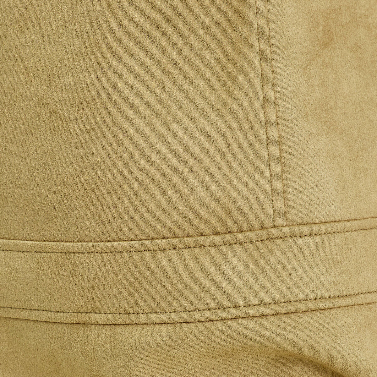 Robe évasée suédine vert clair femme