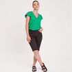 Pantacourt noir femme