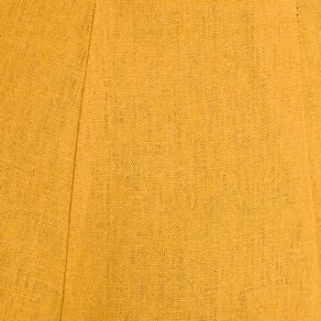 combinaison pantalon bretelles avec lin jaune citron femme Combinaison pantalon bretelles avec lin jaune citron femme