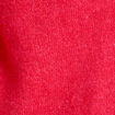 Gilet col v manches longues rouge femme