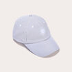 Casquette détails brodés bleu ciel femme