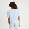 T-shirt manches courtes bleu ciel femme