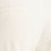 Pantalon large cargo ecru femme