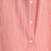 Robe longue évasée boutonnée rose corail femme
