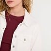 Veste en jean ecru femme