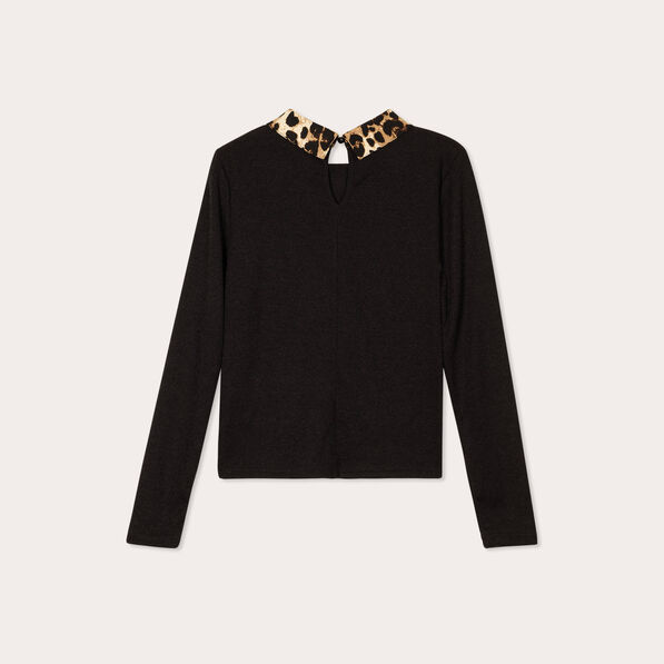 pull manches longues noir femme Pull manches longues noir femme