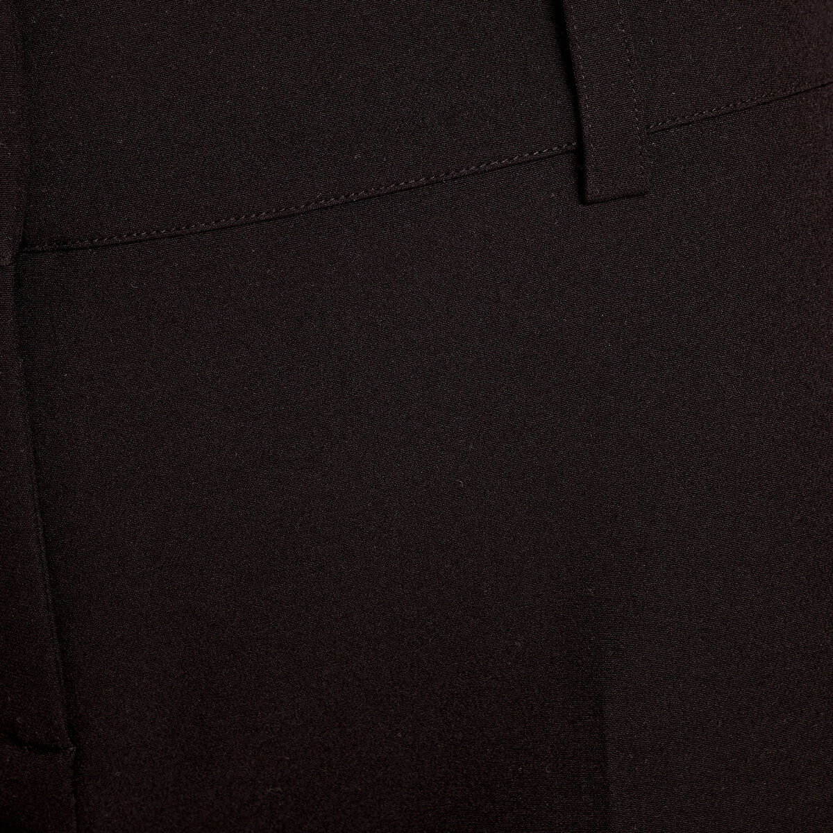 Pantalon flare noir femme