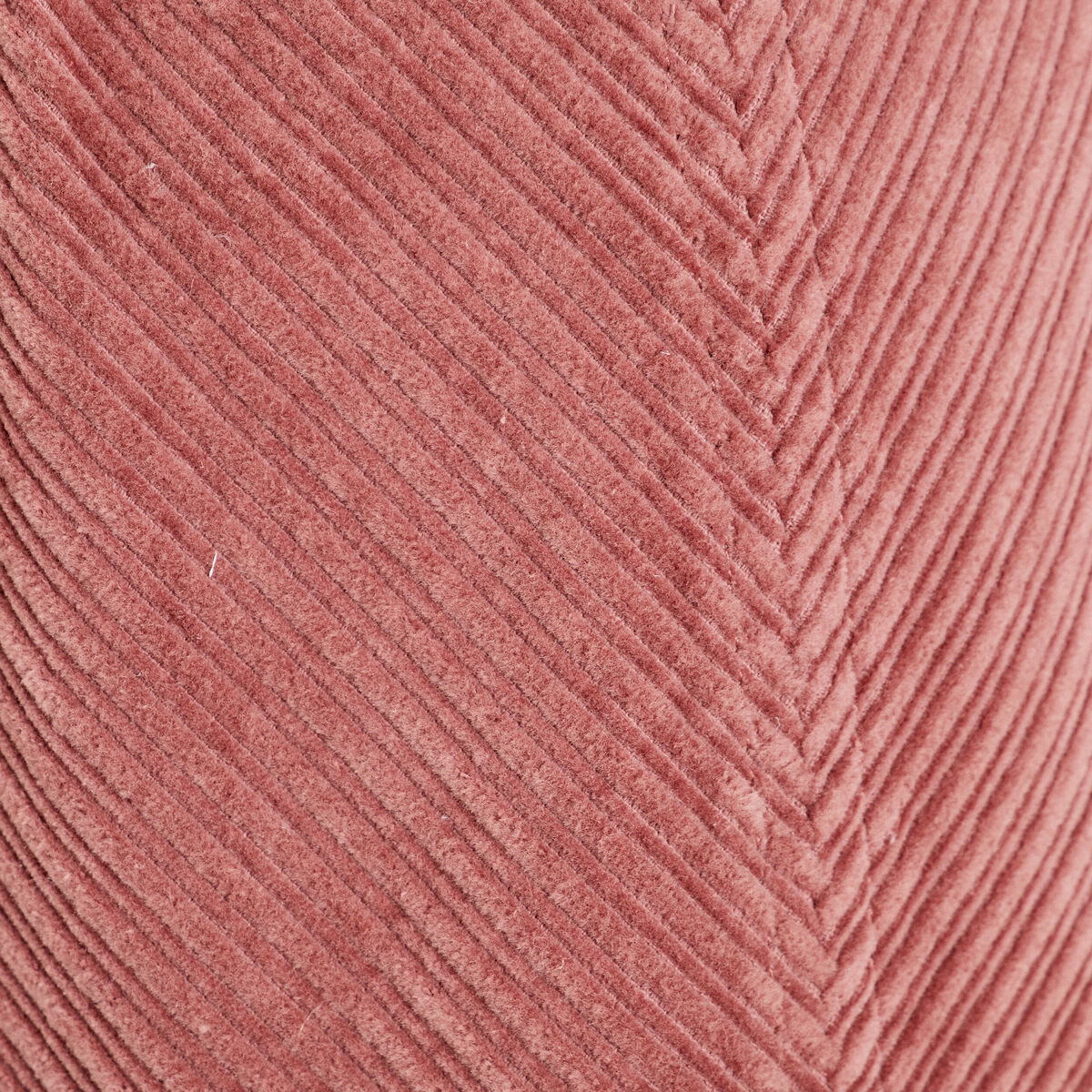 Jupe trapèze en velours vieux rose femme