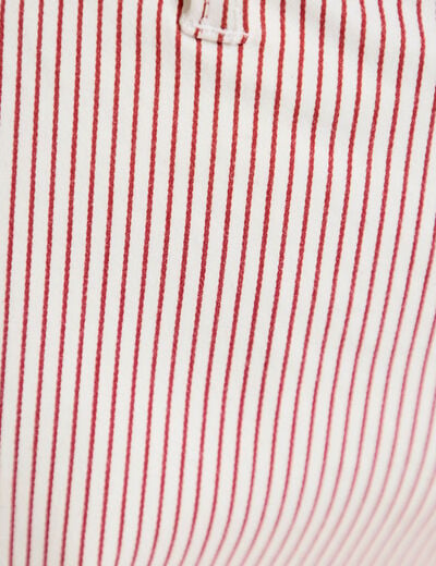 Pantalon chino 7/8&egrave;me taille &eacute;lastiqu&eacute;e vieux rose femme