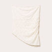 Bandeau ajusté sans manches dentelle ecru femme