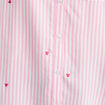 Chemise manches longues rose femme
