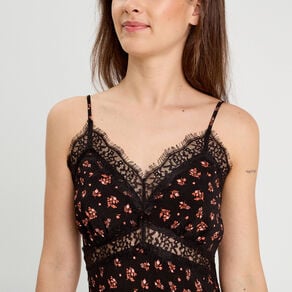 robe longue droite bretelles noir femme Robe longue droite bretelles noir femme