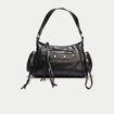 Sac port&eacute; &eacute;paule noir femme